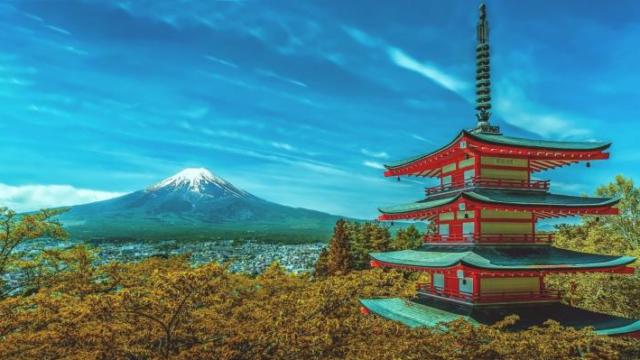 日本のイメージ富士山